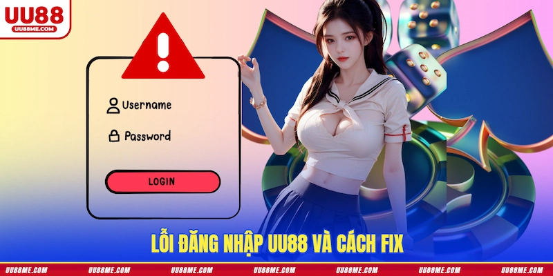 Lỗi đăng nhập UU88 và cách fix