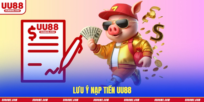 Lưu ý nạp tiền UU88