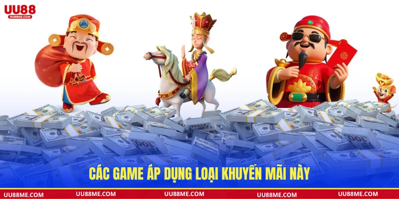 Các game app dụng loại khuyến mãi